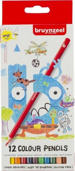 Kleurpotloden Bruynzeel: 12 Stuks