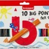 Viltstiften Bruynzeel: 10 Stuks Dikke Punt -Kinderspeelgoed Winkel bruynzeel viltstiften bruynzeel 10 stuks dikke pun