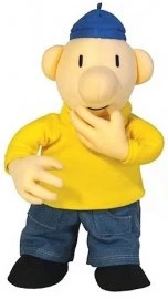 Pop Pluche Buurman En Buurman: Geel 18 Cm