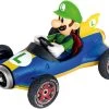 Auto RC Carrera: Mario Kart Mach 8 - Luigi -Kinderspeelgoed Winkel carrera auto rc carrera mario kart mach 8 luigi
