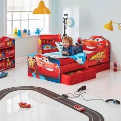 Bed Peuter Cars 143x77x63 Cm -Kinderspeelgoed Winkel cars bed peuter cars 143x77x63 cm 6