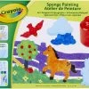 Knutselset Schilderen Met Spons Crayola -Kinderspeelgoed Winkel crayola knutselset schilderen met spons crayola