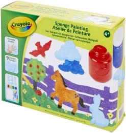 Knutselset Schilderen Met Spons Crayola -Kinderspeelgoed Winkel crayola knutselset schilderen met spons crayola 2