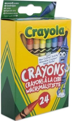 Waskrijtjes Crayola: 24 Stuks -Kinderspeelgoed Winkel crayola waskrijtjes crayola 24 stuks 2