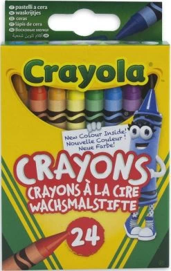 Waskrijtjes Crayola: 24 Stuks