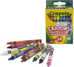 Waskrijtjes Crayola: 24 Stuks -Kinderspeelgoed Winkel crayola waskrijtjes crayola 24 stuks 3