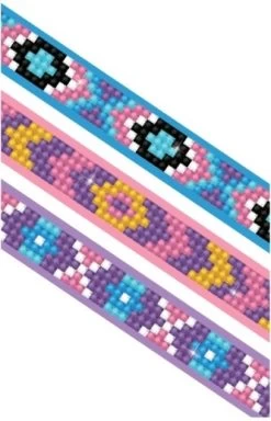 Diamond Dotz Armbanden Dotzies 3 Stuks: Mauves