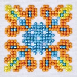 Autumn Mandala 2 Diamond Dotz: 7x7 Cm