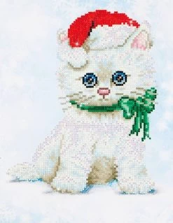 Chrissy Kitty Diamond Dotz: 27x35 Cm