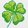 Four Leaf Clover Diamond Dotz: 10x10 Cm -Kinderspeelgoed Winkel diamond dotz four leaf clover diamond dotz 10x10 c