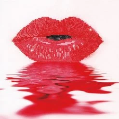 Hot Lips Diamond Dotz: 30x30 Cm