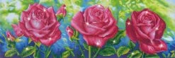 Les Roses Du Jardin Diamond Dotz: 82x27 Cm