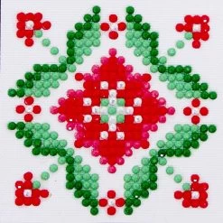 Passion Flower Diamond Dotz: 7x7 Cm