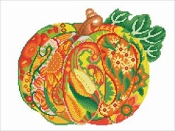 Pumpkin Amber Sparkle Diamond Dotz: 52x39 Cm -Kinderspeelgoed Winkel diamond dotz pumpkin amber sparkle diamond dotz 52 1