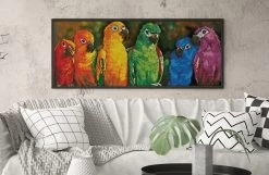 Rainbow Parrots Diamond Dotz: 77x30 Cm -Kinderspeelgoed Winkel diamond dotz rainbow parrots diamond dotz 77x30 cm 3