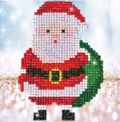 Santa Claus Sack Picture Diamond Dotz: 13x13 Cm