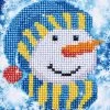 Snowman Cap Picture Diamond Dotz: 13x13 Cm -Kinderspeelgoed Winkel diamond dotz snowman cap picture diamond dotz 13x1 1
