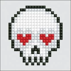 Sugar Skull Diamond Dotz: 7x7 Cm -Kinderspeelgoed Winkel diamond dotz sugar skull diamond dotz 7x7 cm 1