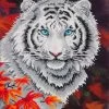 White Tiger In Autumn Diamond Dotz: 46x36 Cm -Kinderspeelgoed Winkel diamond dotz white tiger in autumn diamond dotz 46