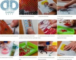 White Wolf Diamond Dotz: 46x35 Cm 7 White Wolf Diamond Dotz: 46x35 Cm -Kinderspeelgoed Winkel diamond dotz white wolf diamond dotz 46x35 cm 2