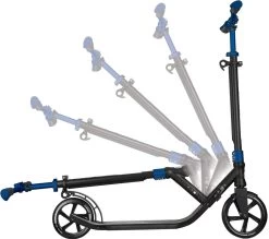 Step Globber Kids: One 205-180 Duo Zwart/blauw -Kinderspeelgoed Winkel globber step globber kids one 205 180 duo zwart bl 3