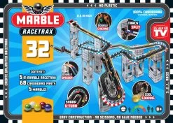 Marble Racetrax - Knikkerbaan - Racebaan - Circuit Set - 32 Sheets (5 Meter) -Kinderspeelgoed Winkel marble racetrax marble racetrax knikkerbaan raceba 1