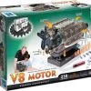MEGABLEU Bouwmodelset Motor Lab V8 Motor 250-delig -Kinderspeelgoed Winkel megableu bouwmodelset motor lab v8 motor 250 delig