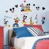Muursticker Mickey Mouse Roommates: 25x45 Cm