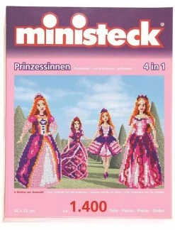 Prinsessen Ministeck 4-in-1 1400-delig -Kinderspeelgoed Winkel ministeck prinsessen ministeck 4 in 1 1400 delig 1