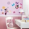 Muursticker Minnie Mouse Roommates: 25x45 Cm -Kinderspeelgoed Winkel minnie mouse muursticker minnie mouse roommates 25