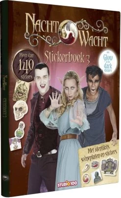 Stickerboek Nachtwacht Glow In The Dark