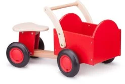 New Classic Toys® Bakfiets New Classic Toys Rood/blank 37x63x28 Cm