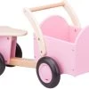 New Classic Toys® Bakfiets New Classic Toys: Roze 66x36x38 Cm -Kinderspeelgoed Winkel new classic toys bakfiets new classic toys roze 66