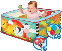 Ballenbak Pop-up 80x80x30 Cm -Kinderspeelgoed Winkel non license ballenbak pop up 80x80x30 cm 3