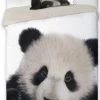 Dekbedovertrek Panda 140x200/70x80 Cm -Kinderspeelgoed Winkel non license dekbedovertrek panda 140x200 70x80 cm