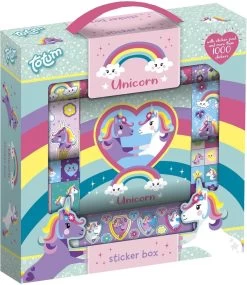 Sticker Box Eenhoorn ToTum: 1000+ Stickers