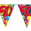 Vlaggenlijn Ballonnen: 50 Jaar - 10 Meter -Kinderspeelgoed Winkel non license vlaggenlijn ballonnen 50 jaar 10 meter