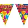 Vlaggenlijn Ballonnen: Gefeliciteerd - 10 Meter -Kinderspeelgoed Winkel non license vlaggenlijn ballonnen gefeliciteerd 10