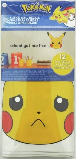 Paw Patrol Muursticker Pokemon RoomMates Faces -Kinderspeelgoed Winkel paw patrol muursticker pokemon roommates faces 3