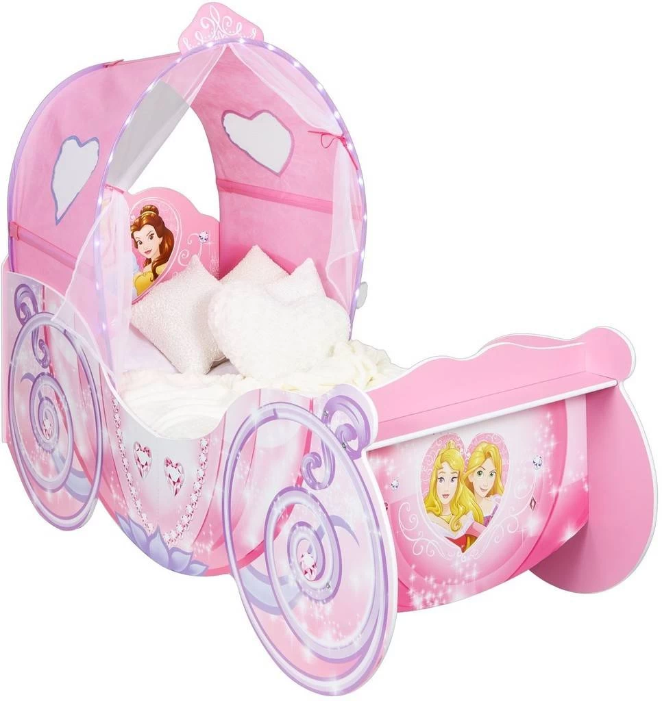 Bed Kind Princess Met Licht 160x87x136 Cm