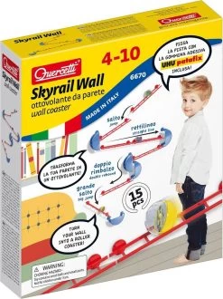 Knikkerbaan Quercetti Skyrail 15-delig