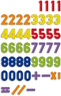 Magneetbord Quercetti: Cijfers 48-delig -Kinderspeelgoed Winkel quercetti magneetbord quercetti cijfers 48 delig 2