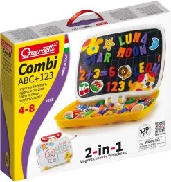 Magneetbord Quercetti Letters En Cijfers 120-delig