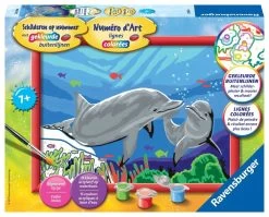 Ravensburger Dolfijnen Schilderen Op Nummer