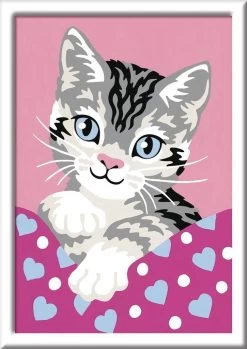 Ravensburger Kat Hartjes Schilderen Op Nummer -Kinderspeelgoed Winkel ravensburger kat hartjes schilderen op nummer 1