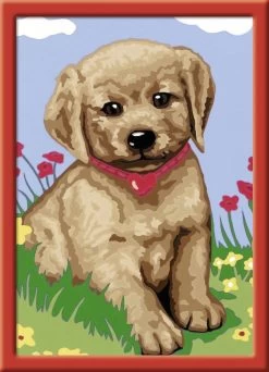 Ravensburger Puppy Schilderen Op Nummer -Kinderspeelgoed Winkel ravensburger puppy schilderen op nummer 1