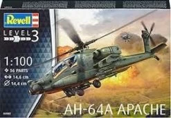 AH-64A Apache Revell Schaal 1:100