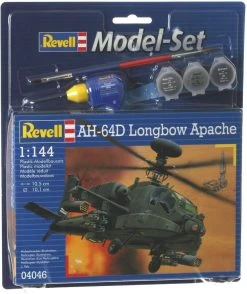 Model Set AH-64D Longbow Apache Revell: Schaal 1:144 -Kinderspeelgoed Winkel revell modelsets model set ah 64d longbow apache r 3