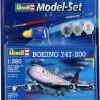 Model Set Boeing 747-200 Revell: Schaal 1:390 -Kinderspeelgoed Winkel revell modelsets model set boeing 747 200 revell s