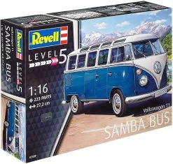 Volkswagen T1 Samba Bus Revell Schaal 1:16 -Kinderspeelgoed Winkel revell vehicles volkswagen t1 samba bus revell sch 11